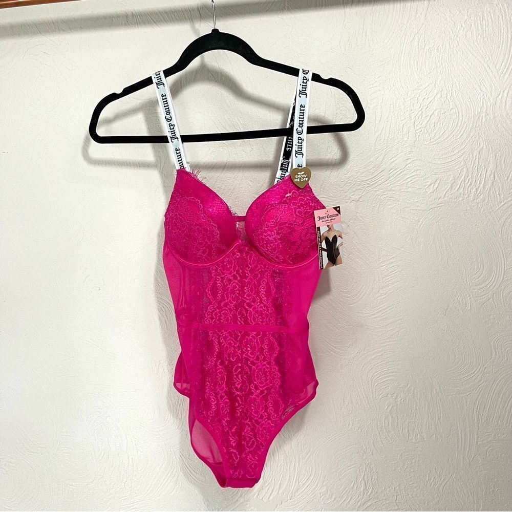 COPY - Juicy Couture push-up lace&mesh Bodysuit